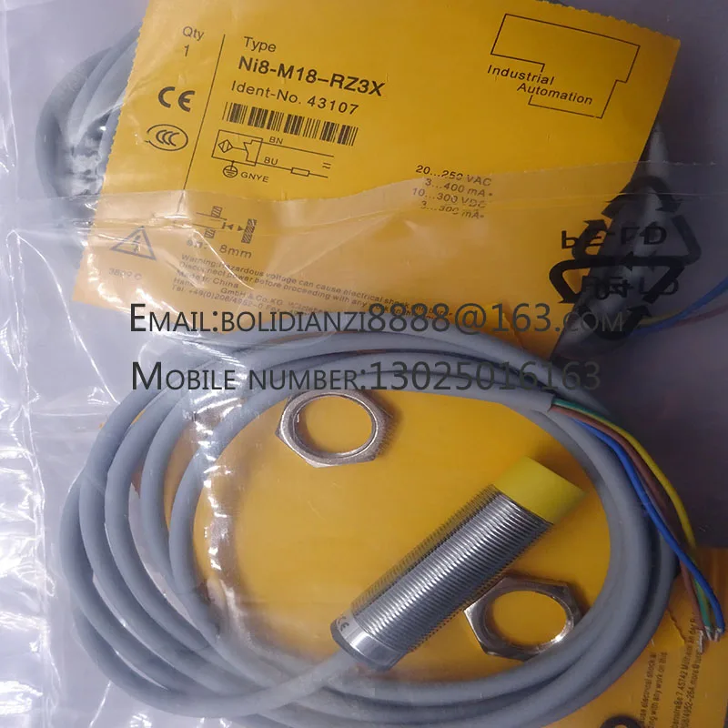 New proximity switch sensor NI8-M18-RZ3X One year warranty In stock