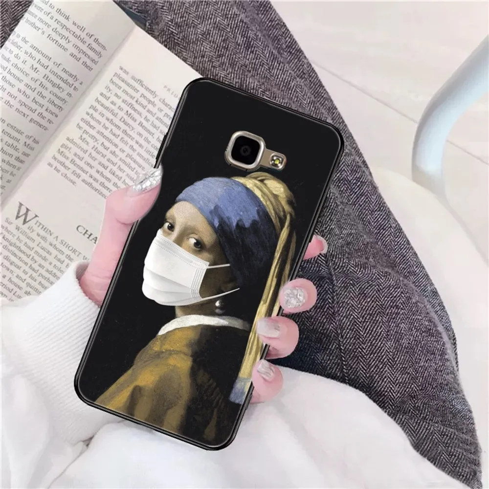 Girl With A Pearl Earring Vermeer Phone Case For Samsung A 10 11 12 13 20 21 22 30 31 32 40 51 52 53 70 71 72 73 91 13 shell