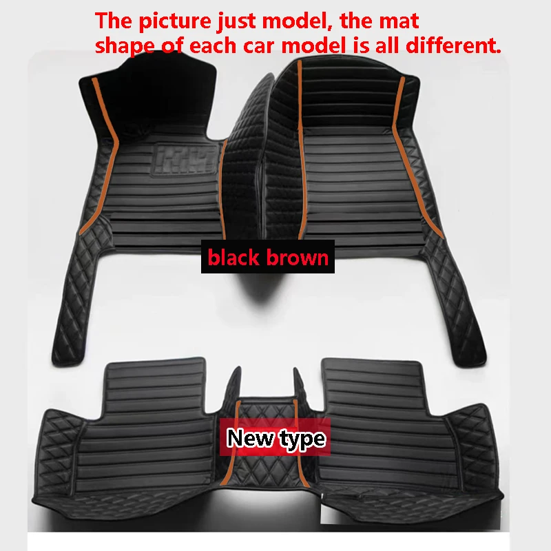 Car Floor Mats For Toyota Land Cruiser Prado 150 2022 2021 2020 2019 2018 5 Seats Auto Styling Interiors Protect Custom Carpets