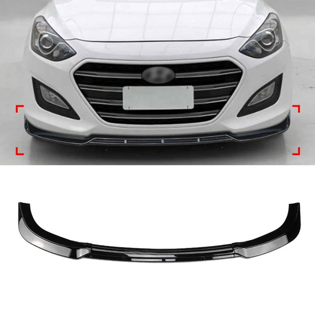 

For Hyundai I30 MK2 MK2.5 2012-2017 Front Bumper Lip Spoiler Splitter Diffuser Accessories Tuning Canard Lip Protector Cover