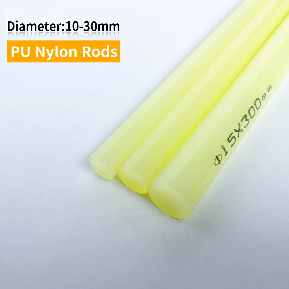 

Polyurethane Rod Stick Dia. Diameter10mm-60mm Hardness 50-80A Shore 300mm Length PU Nylon