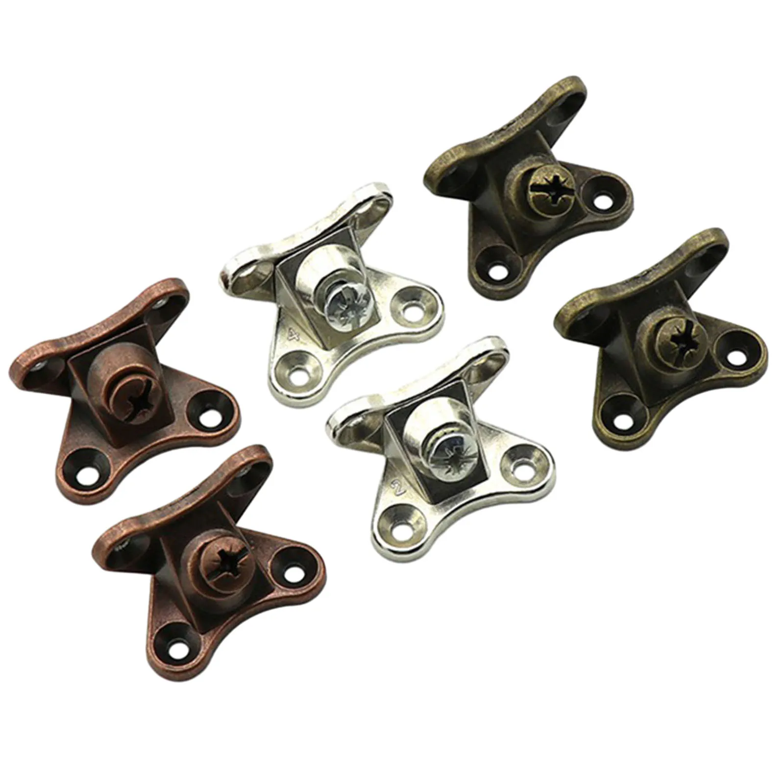 

10Pcs Alloy Butterfly Corner Code Detachable Combination Furniture Corner Brackets Fasteners Protector Support Corner Connectors