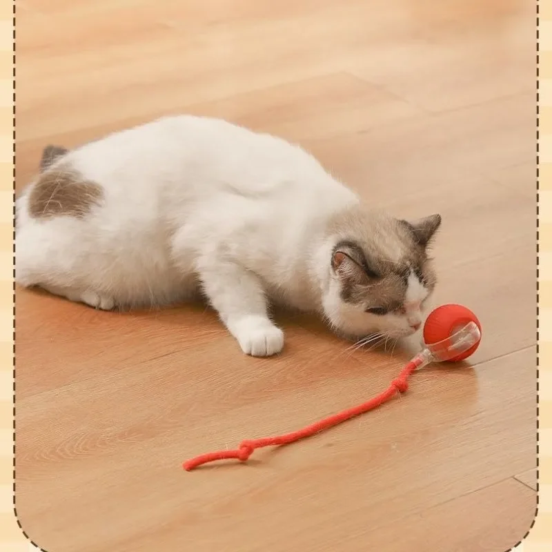 

Intelligent interactive cat ball long-lasting and durable easy to clean intelligent obstacle avoidance pet dog toys Pet Supplies