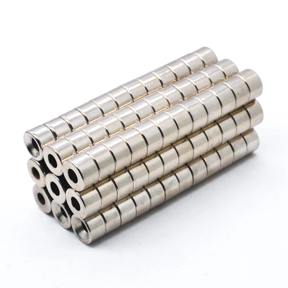 strong magnetic patch round 10x5 strong magnet with M3 hole 10 * 5mm high strength neodymium magnetic steel imanes    new magnet