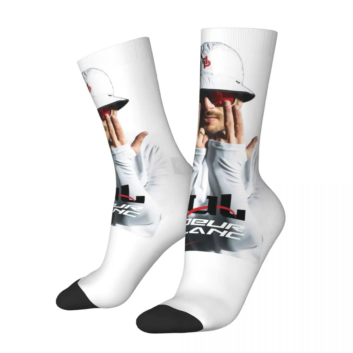 Jul France Rapper Men Women Socks Cycling Novelty Spring Summer Autumn Winter Stockings Gift