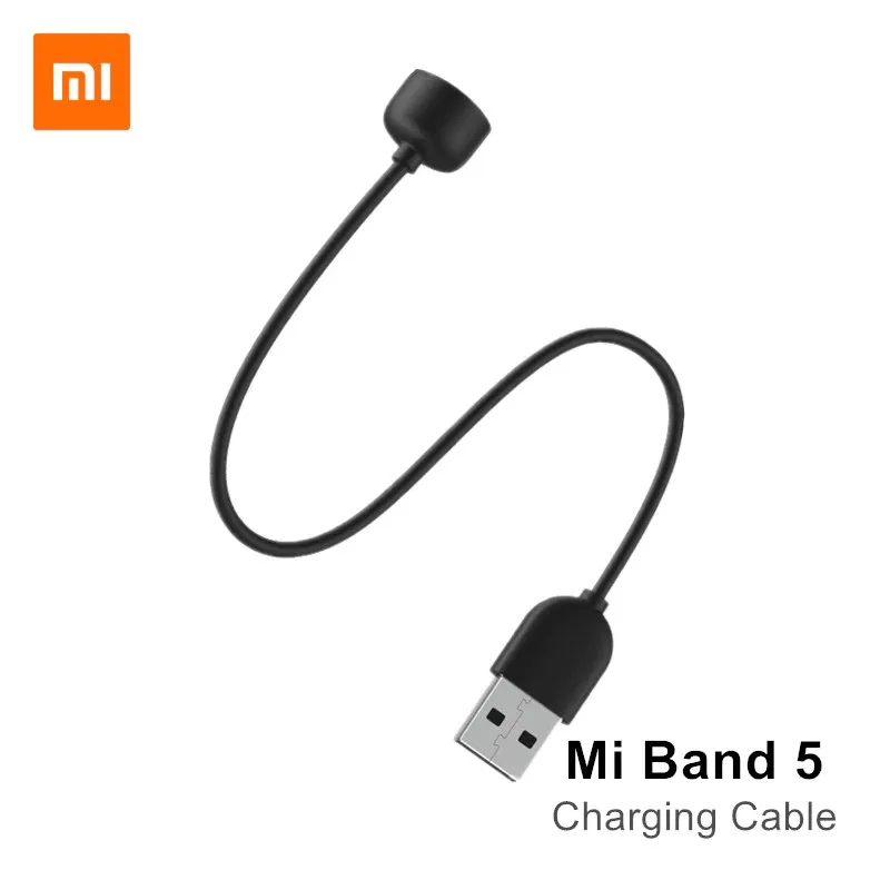 Original Xiaomi Mi Band 5 - 100% Magnetic Charger Usb Cable Ready Delivery