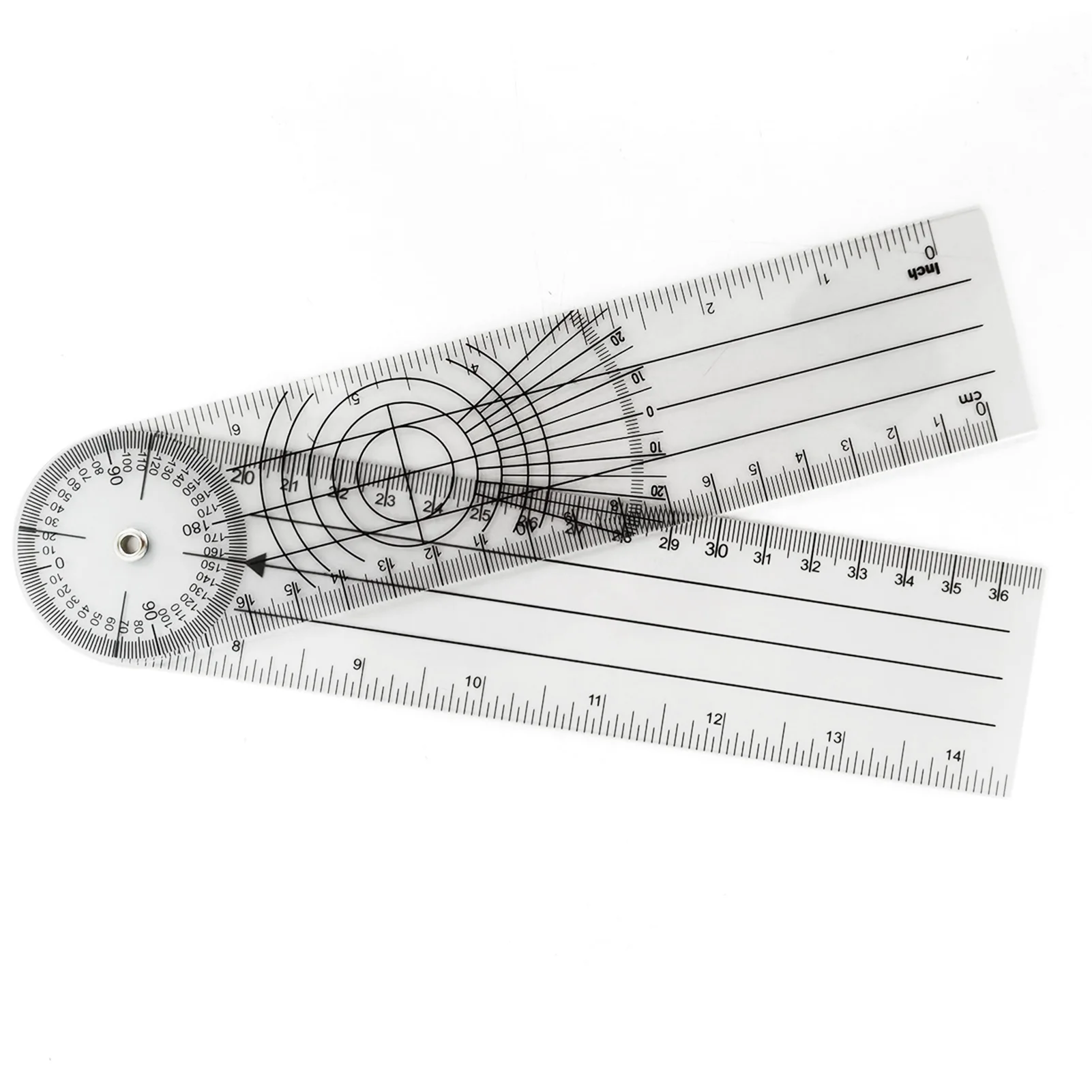 360 линейка транспортира Goniometer для измерения быстрого угла транспортир измерительный инструмент для плотников дизайнеров