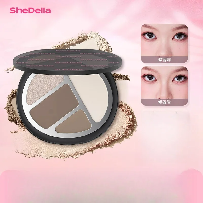 SHEDELLA Cat Paw Grooming Highlight Integrated Disc Facial Brighten Nose Shadow Face Uniwersalna płytka do makijażu