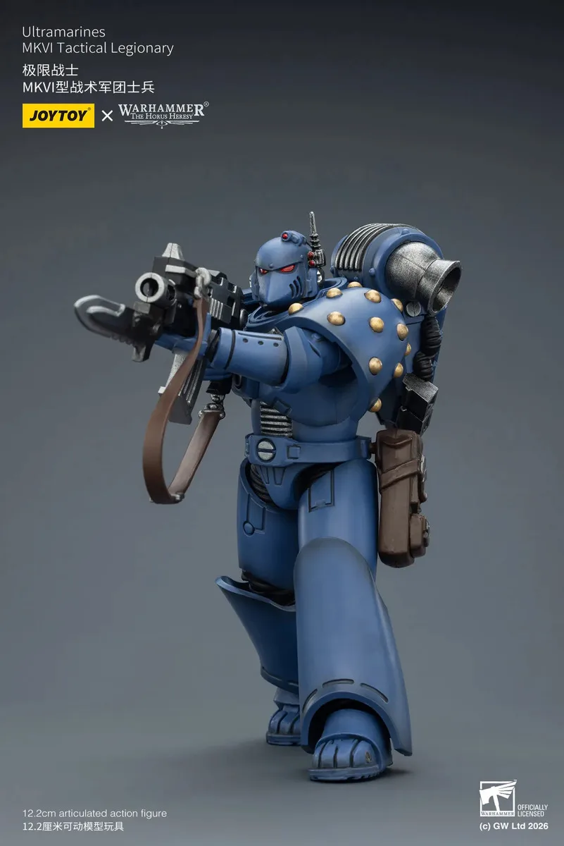 JOYTOY Warhammer 40000/40k "The Horus Heresy" Ultramarines MKVI Taktischer Legionär Actionfigur Deko-Sammlermodell