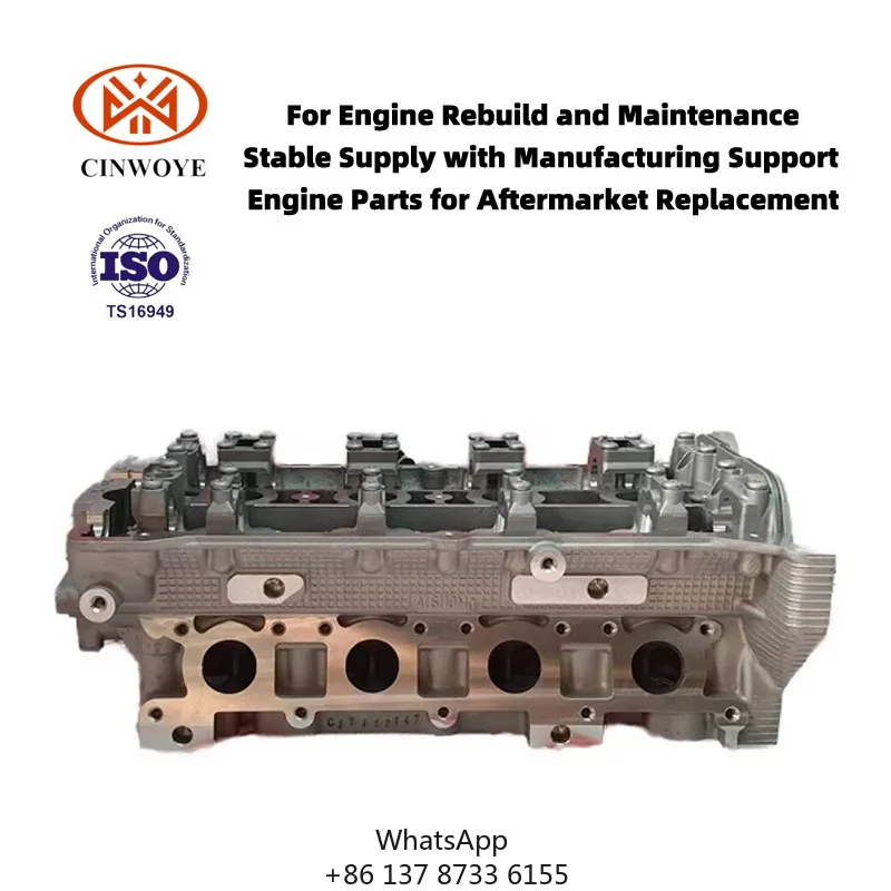 Engine Cylinder Head, 2 Camshaft 1.8L Tested Original Parts For Audi A4 AV AMB AMK AMU ANB Engine OEM 06A103351G 06A103351J