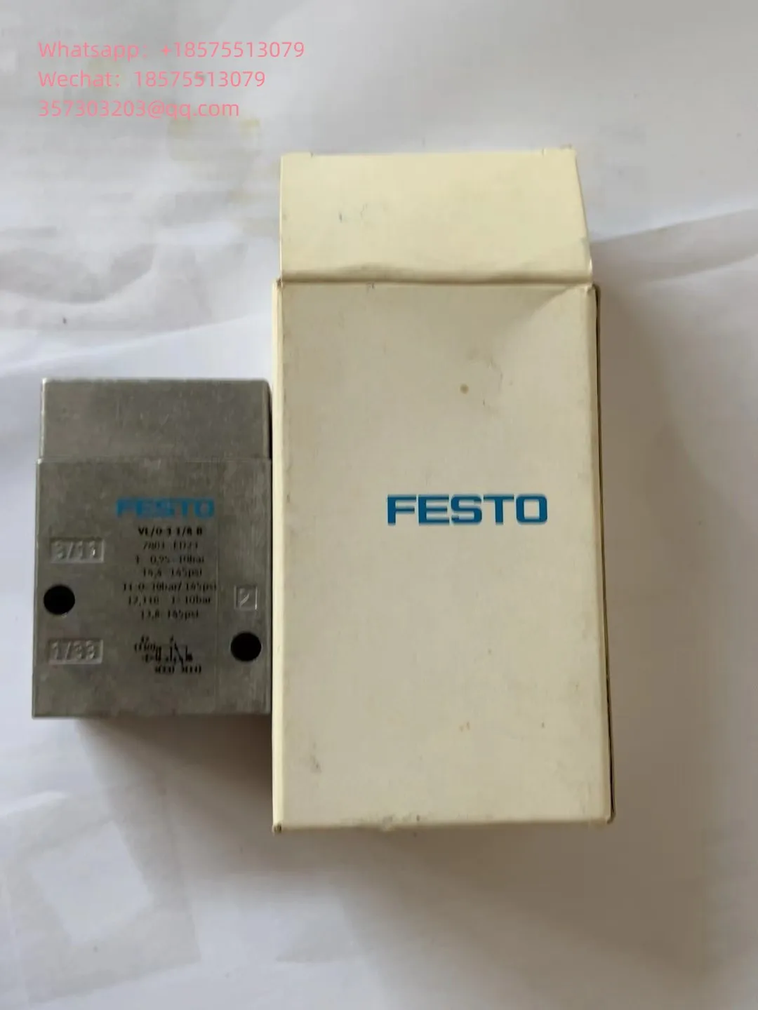 

For New Original Festo Pneumatic Control Valve VL/O-3-1/8-B 7803