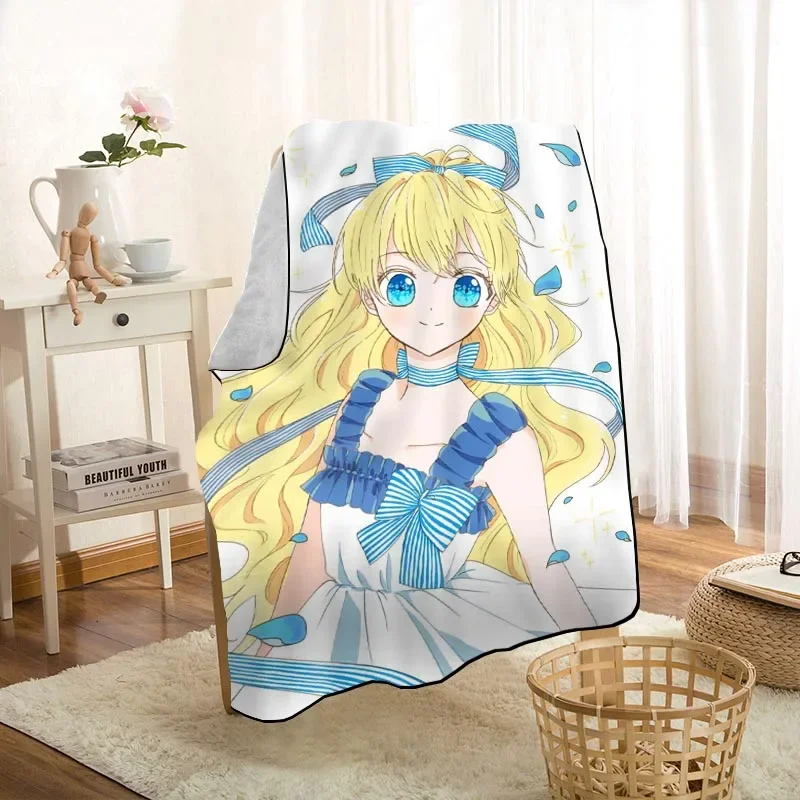 بطانيات محمولة بطباعة ناعمة للمنزل ، أريكة ، مفارش أسِرة ، غطاء سفر ، بالغ ، جديد ، صنعتني أميرة ، أو