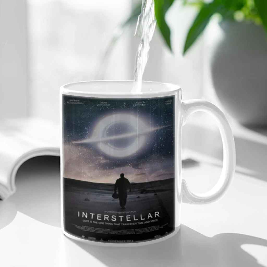 Interstellar Classic Sci-Fi Movie Free shipping Ceramic Cup Coffee Oatmeal Breakfast Cup Creative Personality Mug