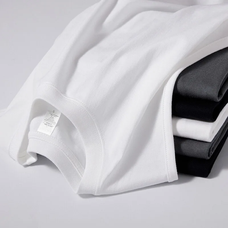 Summer Men's Sleeveless T Shirt New Fashion Summer Basic 100% Cotton Men Women Boyfriend Tank Tops Black White Gray image 3