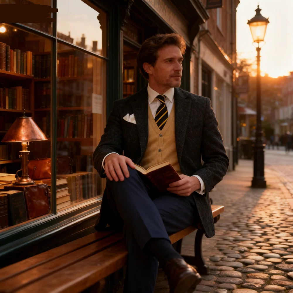 

Men's Casual Single Breasted Blazer Elegant Suit Jacket Stage Men's Clothing Casaco Roupa Masculina Roupa De Palco Masculina