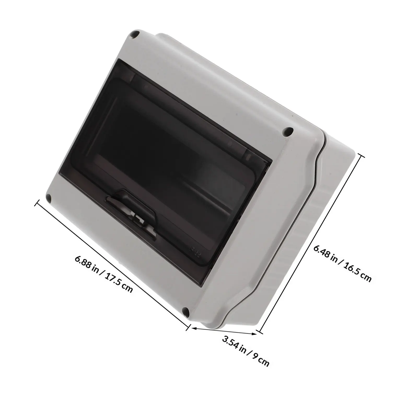 Outdoor Waterproof Circuit Breaker Box 8 Circuits for Home Solar Rv Power Distribution Electrical Junction Panel view 3