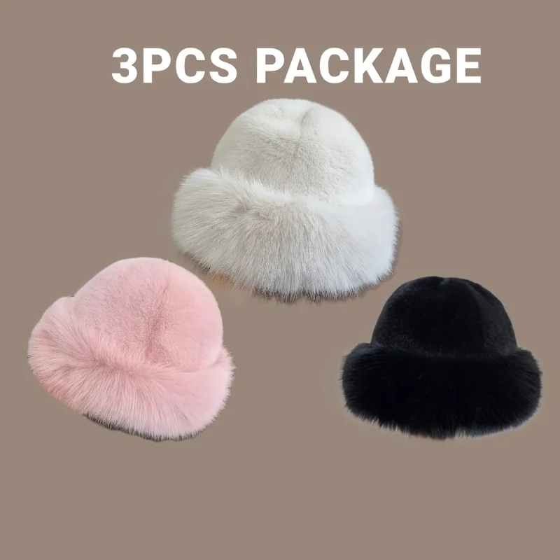 3PCS Three Piece Combination Set for Men and Women, Cold Winter Warmth with Velvet Hat, Warm and Cold Proof Ski Hat