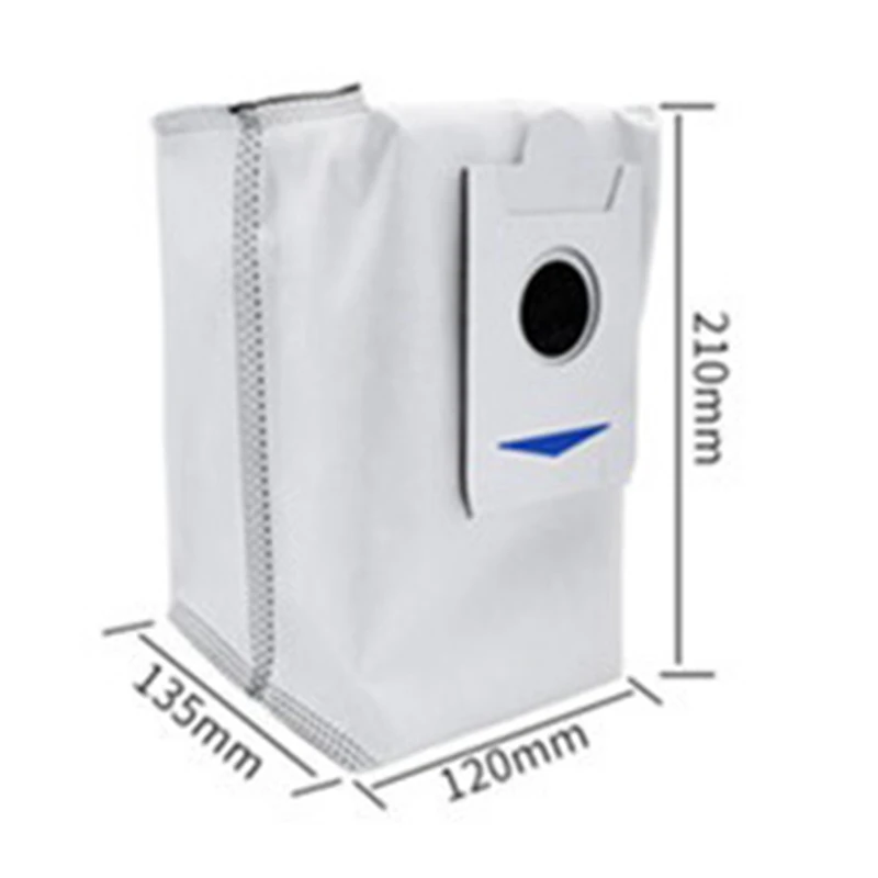 10 قطعة لـ Ecovacs Deebot X2 X2pro روبوت المكانس غير المنسوجة كيس لجميع الغبار من القماش