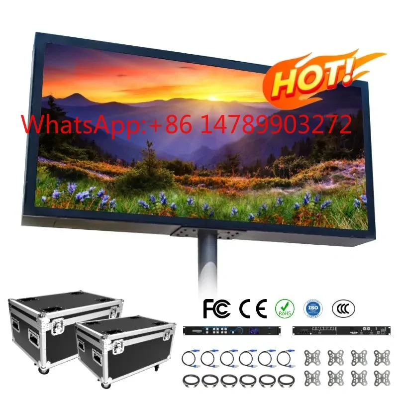 

High Refresh Energy Saving LED Screen Full Color 3D Naked Eye Outdoor Advertising Billboard
