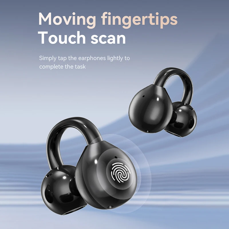 سماعات رأس Xiaomi الجديدة اللاسلكية Bluetooth 5.3 مع سماعات رأس لاسلكية صوتية وشاشة تعمل باللمس للمكالمات الموسيقية