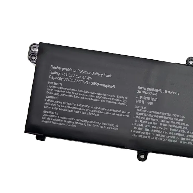 Imagem -04 - Bateria para Asus Vivobook Flip 14 B31n1911 Tm420ia Tp470ea M413da M413da-ek162t M413da-ek007t X421da X421ea