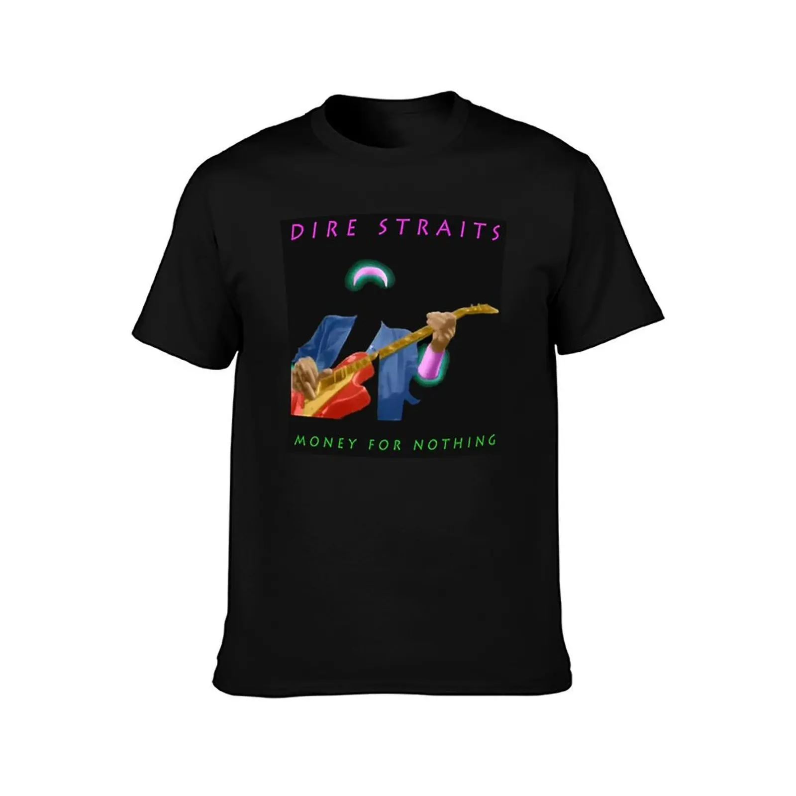 Dire straits colection - logo T-Shirt Summer Casual Cotton Tee Oversized Streetwear Tops Vintage Graphic Print 100% Cotton