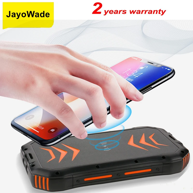 

JayoWade Solar Power Bank Wireless Fast Charging Mobile Phone 30000MAH Built-in Fast Charging PD 18W Mobile PowerBank