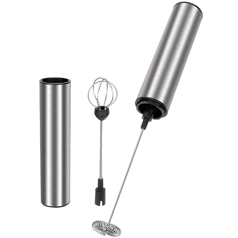 

Electric Milk Frother, Foamer Beater With Balloon / Spiral Shape And Storage Tube, USB Rechargeable