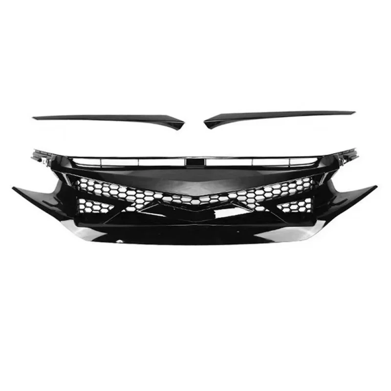 Suitable for modification of of 10th generation Civic, including the ghost-face grille, front bumper, and l