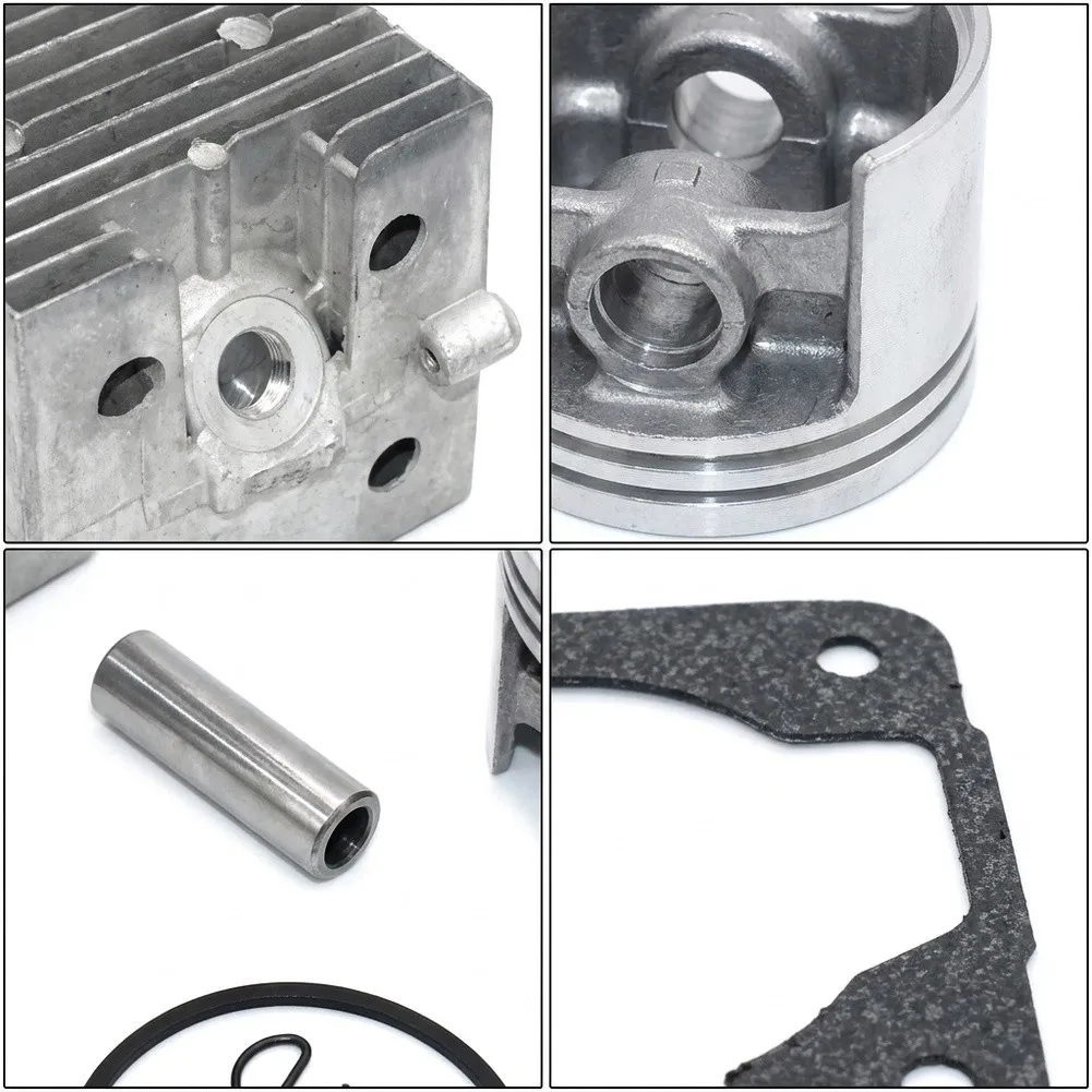 Cylinder Kit 46mm for Piston Component Overhaul Fits BR320 BR340 SR420 BR380 BR400 BR420 4203 020 1201 Backpack Blower Models
