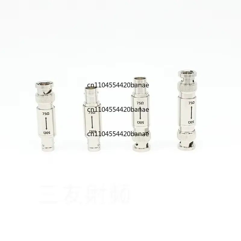 for Impedance Converter BNC Male to Female Adapter 50 Ohm to 75 Ohm Matching Transformer Video Signal Bridge Connector