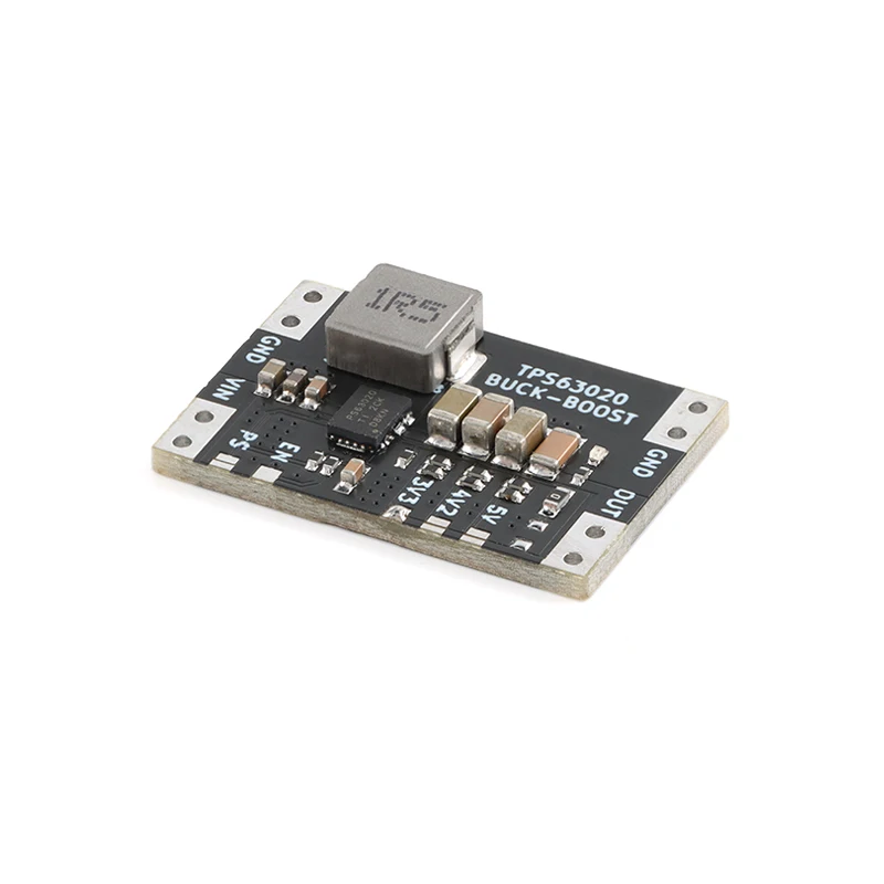 TPS63020 3.3V 4.2V 5V Lithium Battery Automatic Boost Buck Step Up Down Module XL63020 Microcontroller Power Low Ripple