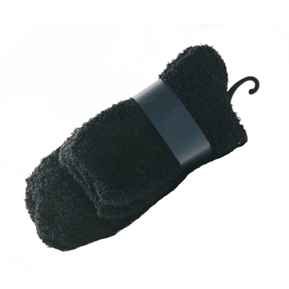 

Носки Amosfun, мужские шерстяные зимние мужские пушистые теплые флисовые для женщин и мужчин, мягкие кашемировые носки, зимние теплые носки для сна, пола, дома