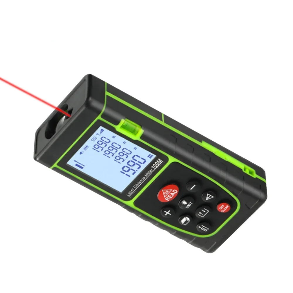 Laser Afstandsmeter 40M 60M 80M 100M Afstandsmeter Tapeafstandsmeter Build Meet Apparaat Liniaal Testtool