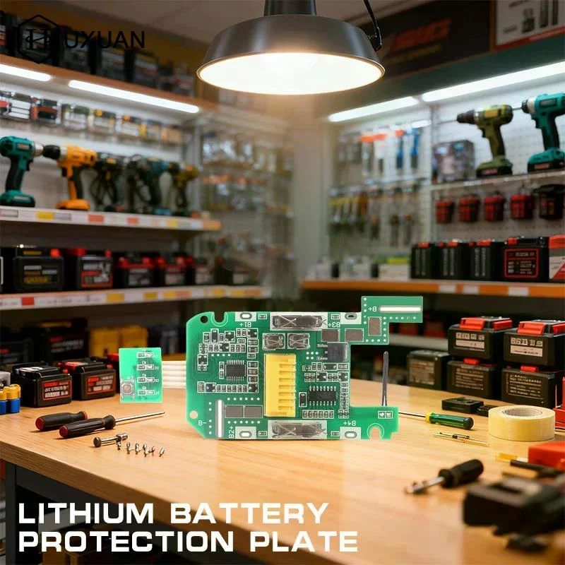 New! PCB Circuit Board  For Maki 18V 3.0Ah BL1850B/BL1840B Lithium Battery Charging Protection Board Battery Indicator