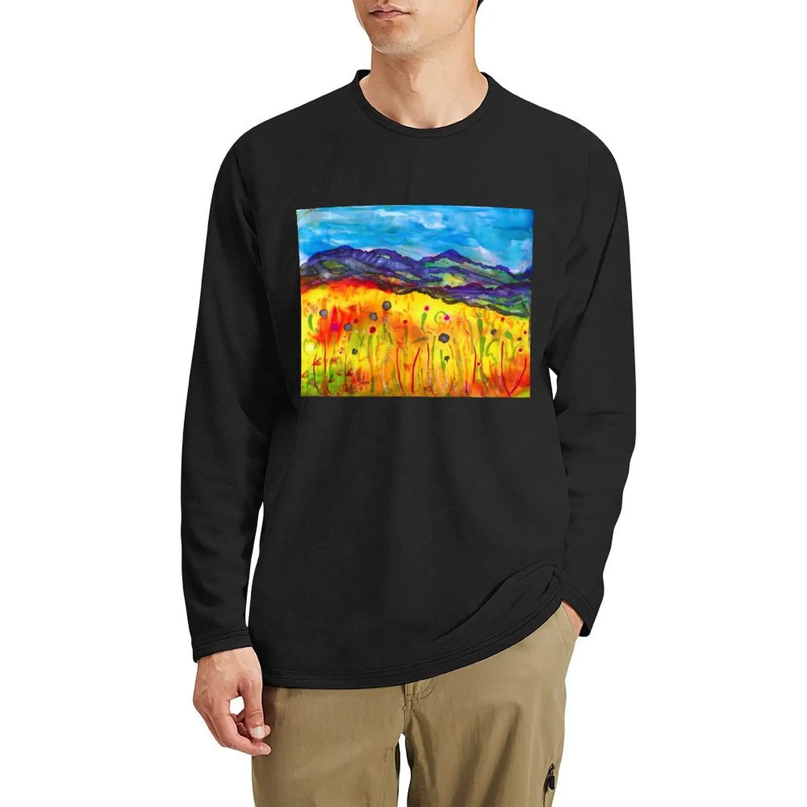 

Away from the noise Long T-Shirt animal print shirt for boys graphic t shirts tees cute tops oversized t shirts for men