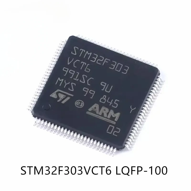 STM32F303VCT6 STM32F303 STM32 F303VCT6 F303VC LQFP-100 ARM Cortex-M4 32-bitowy mikrokontroler MCU IC kontroler Chip nowy oryginał