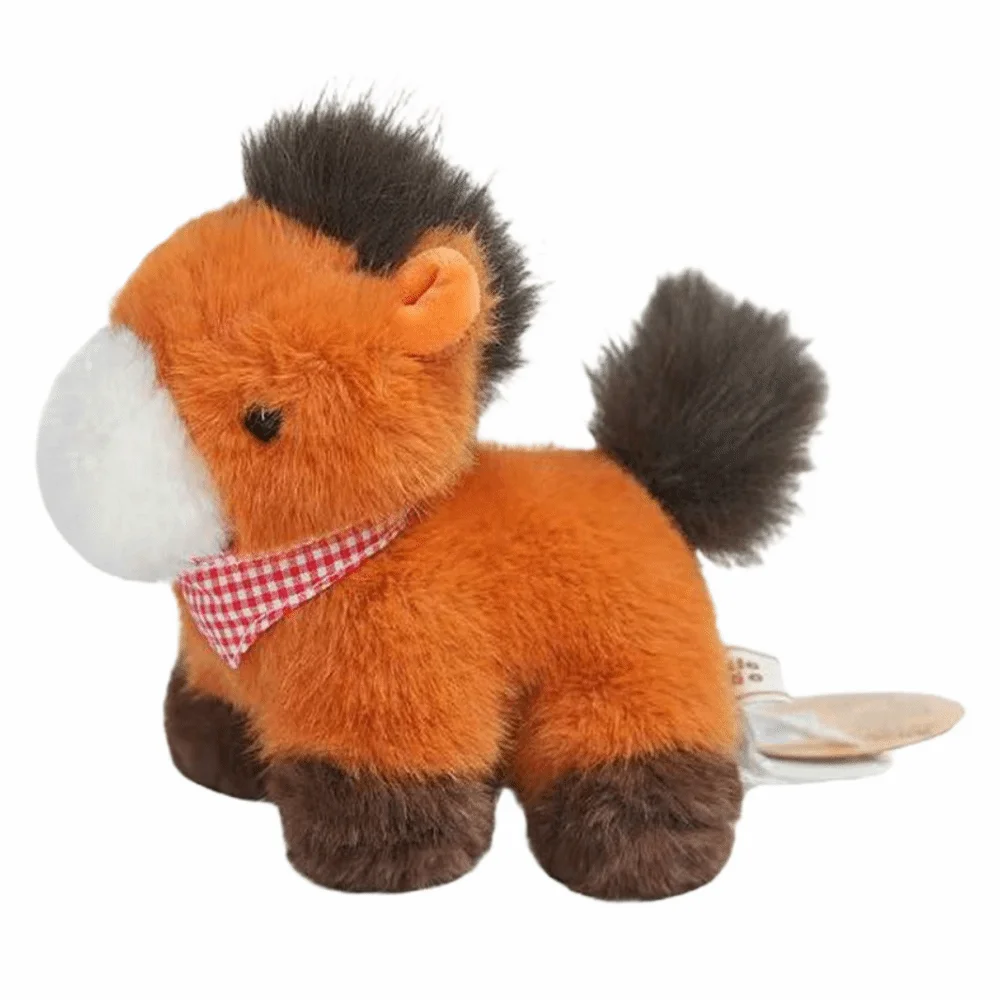 

Cartoon Stuffed Animal Horse Fluffy Horse Soft Zodiac Horse Plush Toy Fluffy Handmade Plush Toy Doll Home Decor