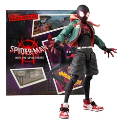 Sv Action Miles Morales Action Figure Collection Sentinel Spiderman Spider-Man Into the Spider Verse Figures Model Toys