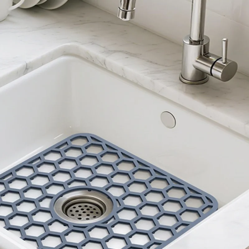 

Силиконовая защита для раковины для кухонной мойки 12 х 11, коврик для раковины, защитные коврики для раковины, аксессуары для кухонной мойки, коврик для сушки посуды