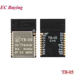 5Pcs/1pc TB-05 BLE5.0 TLSR8250 Mesh Networking Master-slave Integrated WIFI Wireless Serial Port Transmission Board Module