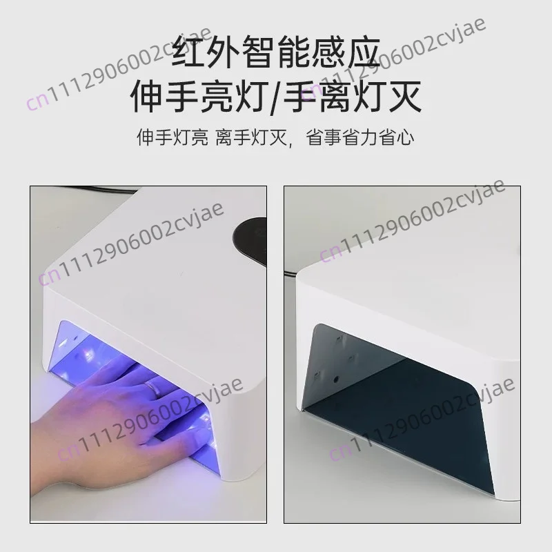 Hot Selling Nail Art Phototherapy Machine Quick Drying Nail Polish Baking Machine Nail Polish Dryer EU Plug view 4