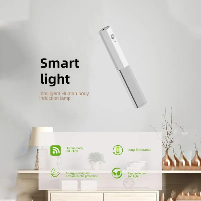 Accesorio de pared para gabinete, recargable, portátil, succión magnética, puerta de enlace creativa, lámparas de iluminación para el hogar, regalo de luz de pared