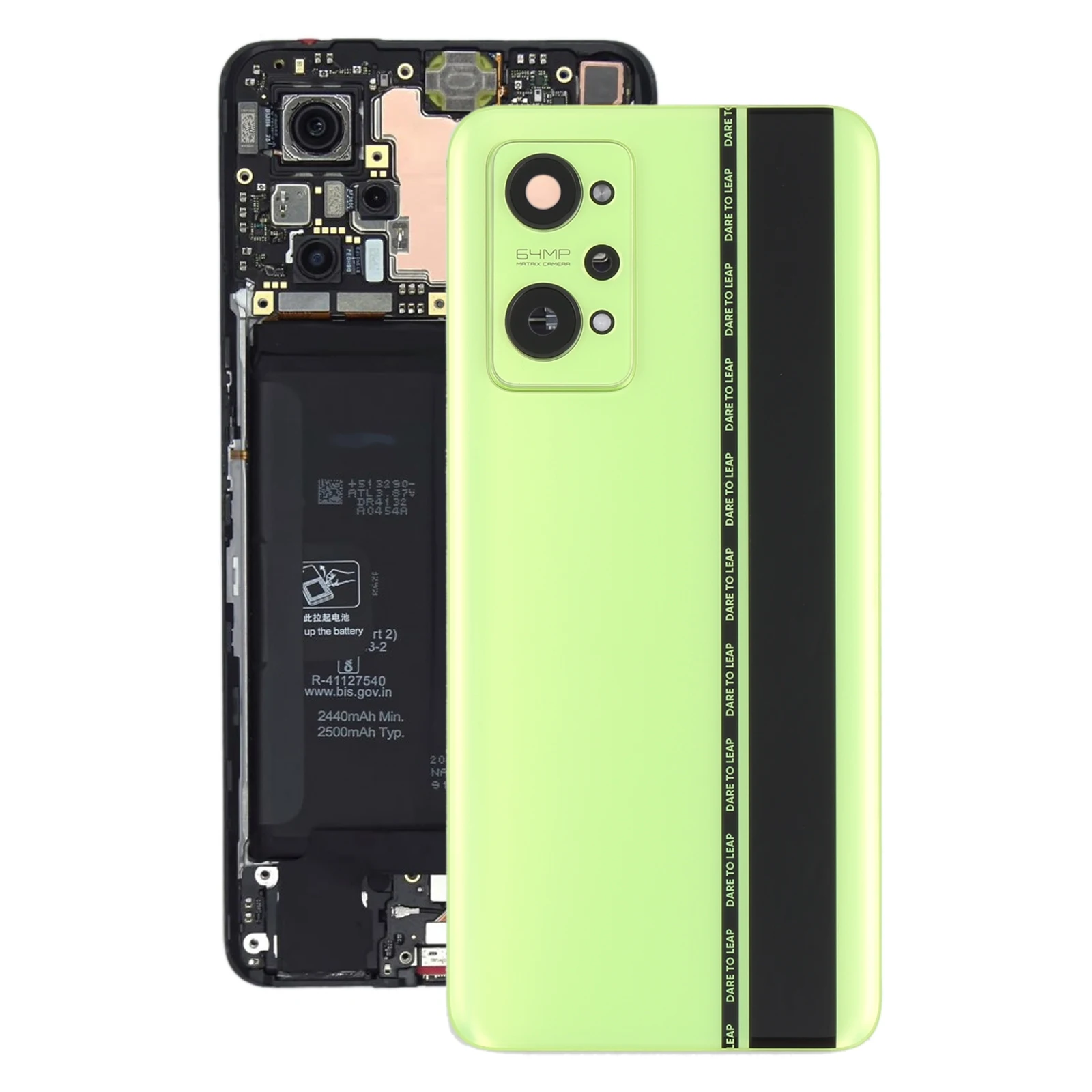 

For OPPO Realme GT Neo2 Battery Back Cover with Camera Lens Cover