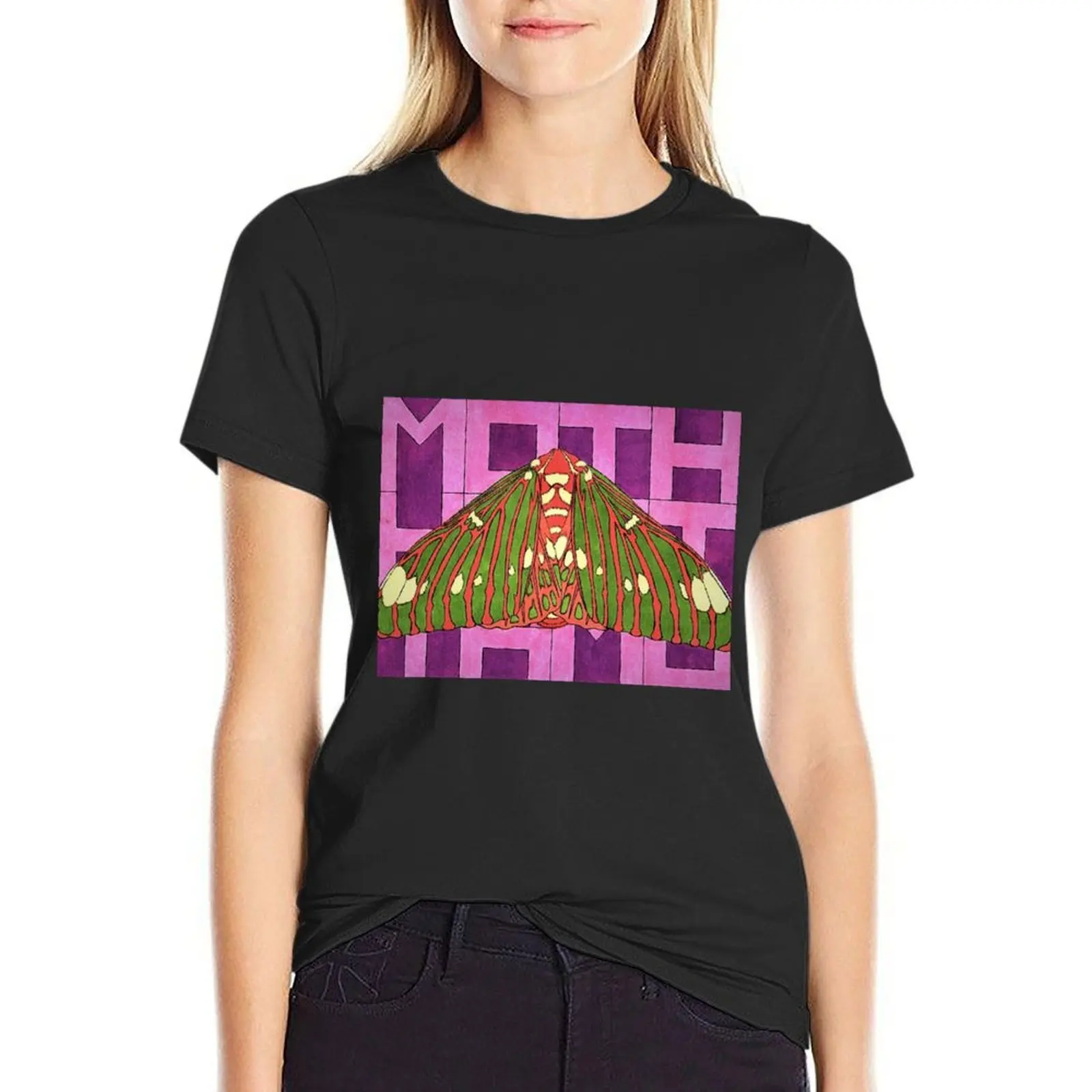 

Royal Walnut Moth T-Shirt customizeds lady clothes plus sizes t shirt Women