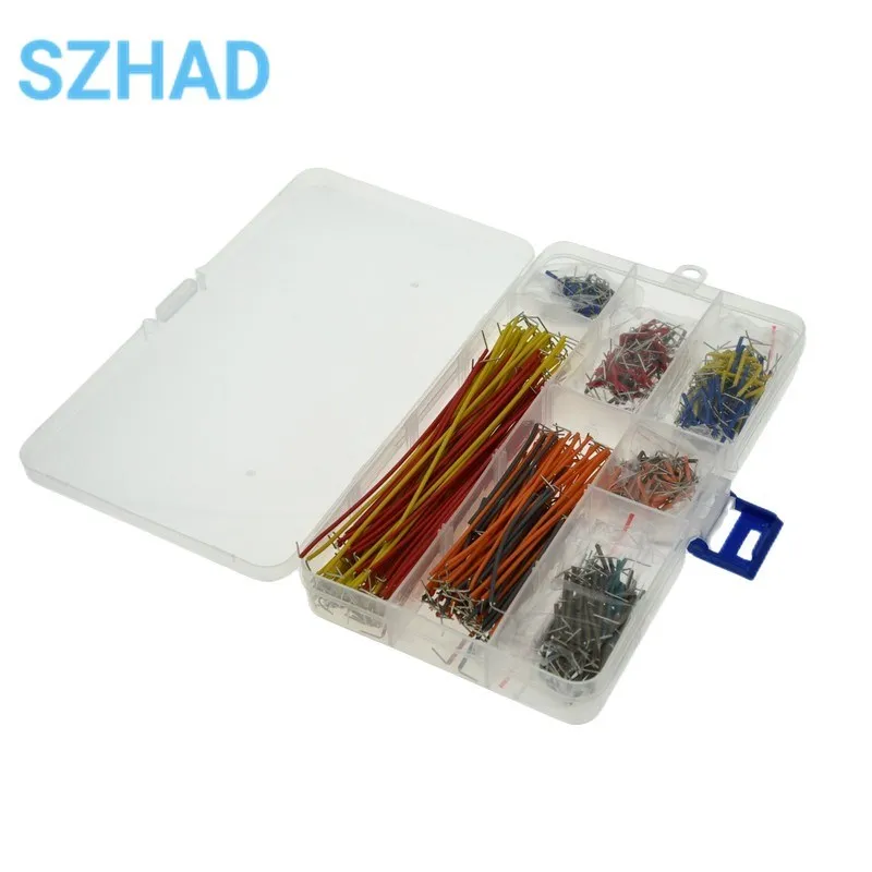 65/140/560/840Pcs/Box Solderless Breadboard Jumper Wires U Shape Breadboard Jumper Cable Wire Kit for DIY Arduino Breadboard