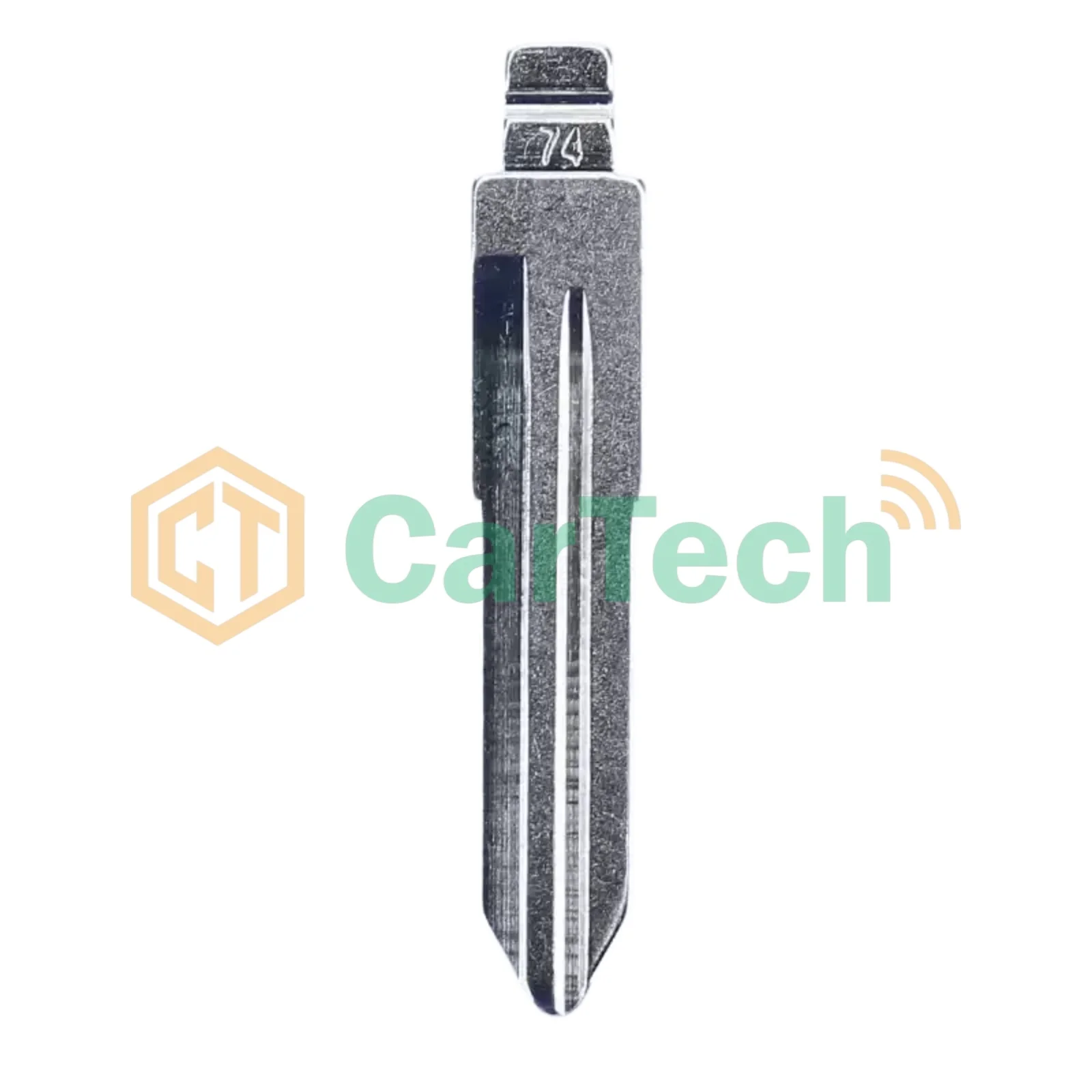 Cartech  74# Uncut Flip Blank Key Blade for KEYDIY KD XHORSE VVDI Universal Remote Fit FAW Besturn B50 - view 2