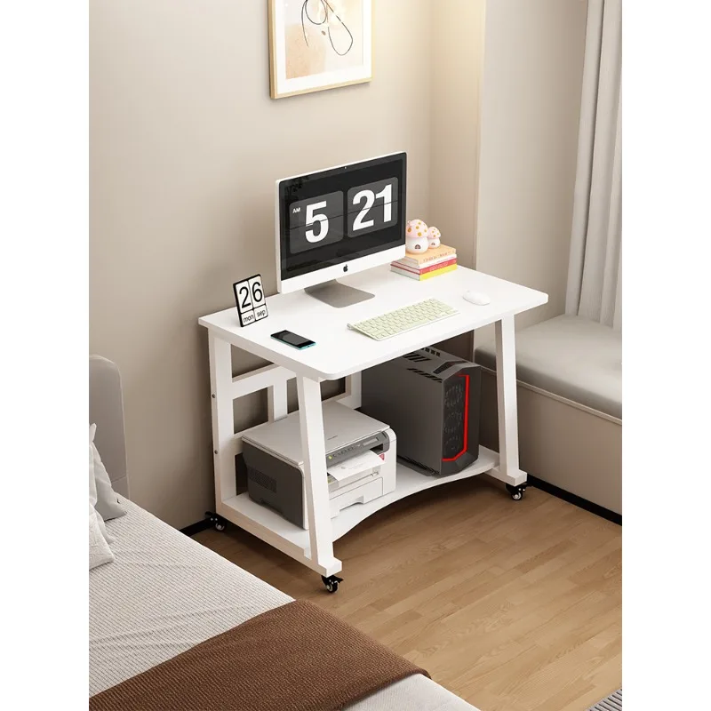 

Computer desk household small apartment bedroom study removable bedside table simple notebook student