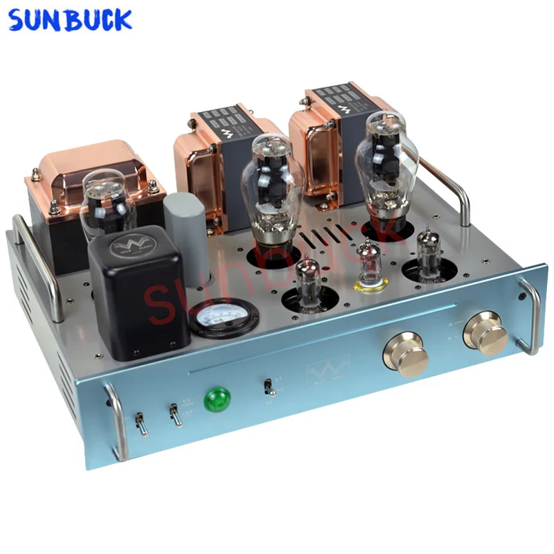 SUNBUCK 5U4G ECC82 12BH7 300B Tube Amplifier 2 Stereo 8W Class A Single-Ended Vacuum Tube Amplifier