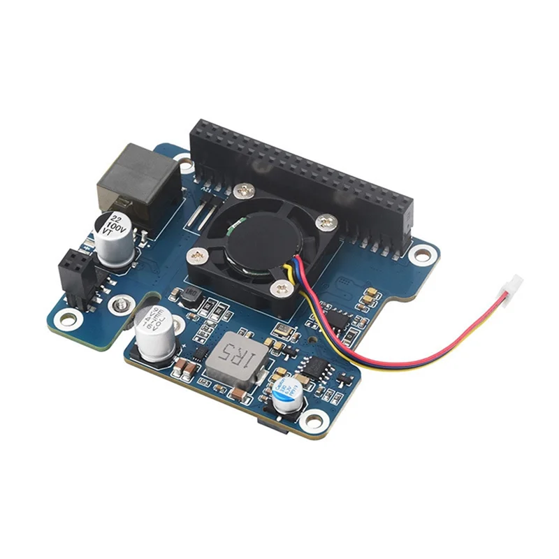 رائع لراسبيري Pi 5 POE M.2 قبعة Pcie إلى M.2 Nvme SSD لوح تمديد Gen3 8Gbps لـ 2242/2230 M.2 Nvme SSD